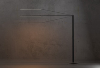 Z-Bar Gen 4 LED Floor Lamp (ZBF6000-SW-MTB)