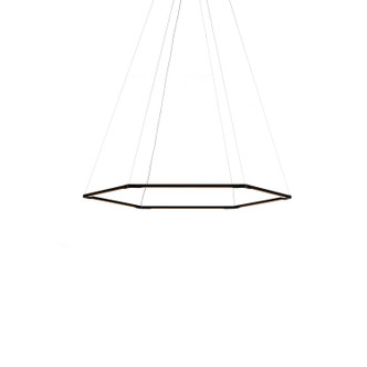 Koncept - ZBP-16-H-SW-MTB-CNP - LED Pendant - Z-Bar Pendant - Matte Black