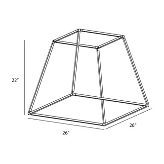 Z-Bar LED Pendant (ZBP-24-RS-SW-MTB-CNP)