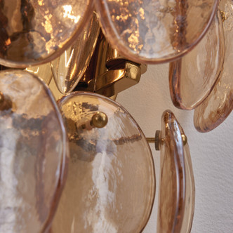 Uroko Two Light Wall Sconce (524622PWB)