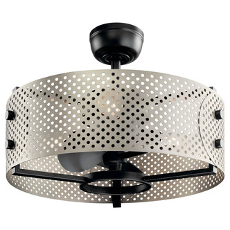 Kichler - 300041SBK - 13Ceiling Fan - Eyrie - Satin Black