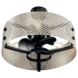 Eyrie 13"Ceiling Fan (300041SBK)