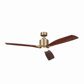 Kichler - 300075NBR - 60 Ceiling Fan - Ridley Ii - Brushed Natural Brass