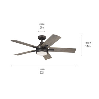 Tide 52"Ceiling Fan (310126OZ)