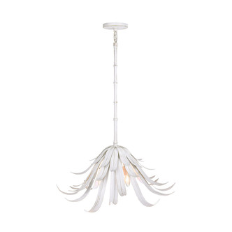 Eurofase - 46431-028 - Three Light Chandelier - Kagra - Distressed White