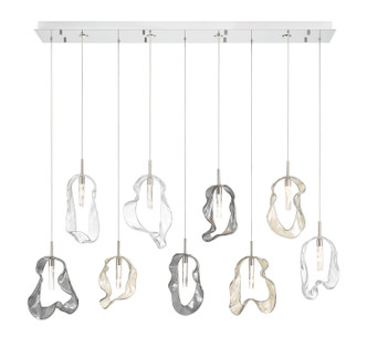 Eurofase - 49239-027 - LED Linear Chandelier - Norah - Polished Nickel
