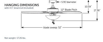 Aire Deluxe 52" Ceiling Fan (FP6285BDZ)