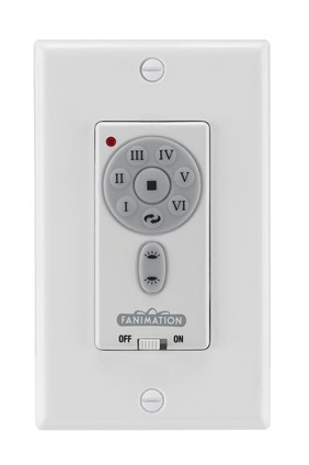 Fanimation - TW32WH - Wall Control - Controls - White