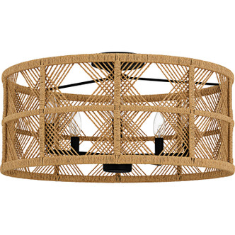 Axford Five Light Semi-Flush Mount (AXF1722MBK)