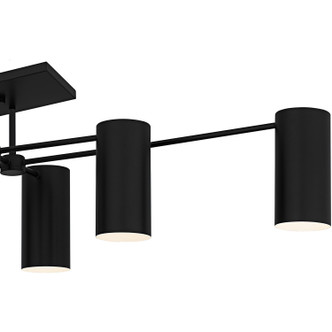 Foreland Six Light Semi-Flush Mount (FLD1750MBK)