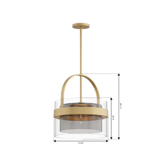 Ravik One Light Convertible Pendant/Semi-Flush Mount (1916-732)