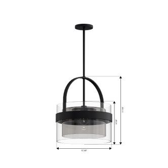 Ravik One Light Convertible Pendant/Semi-Flush Mount (1916-899)