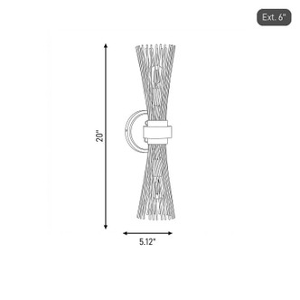 Longfellow Two Light Wall Sconce (9-9603-2-171)
