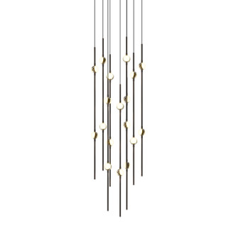 Sonneman - 2012.33W-22-J20 - LED Pendant - Constellation - Espresso Black