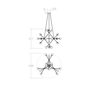 Proton LED Pendant (2084.37K)