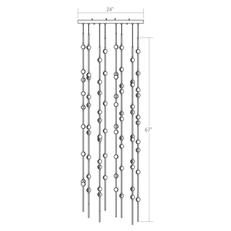 Constellation LED Pendant (2165.13W)