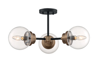 Axis Three Light Semi Flush Mount (60-7123)