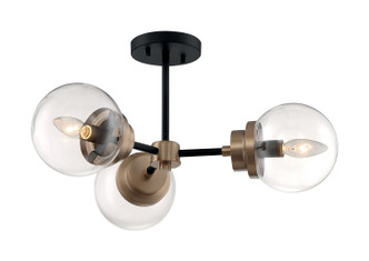 Axis Three Light Semi Flush Mount (60-7123)