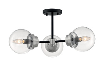 Axis Three Light Semi Flush Mount (60-7133)