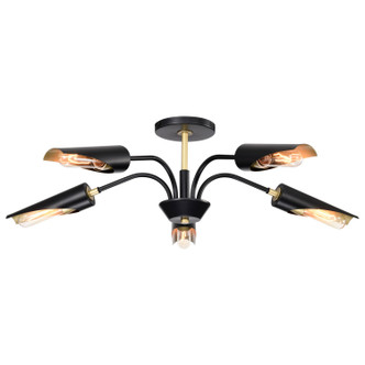 Marc Five Light Chandelier (60-7295)