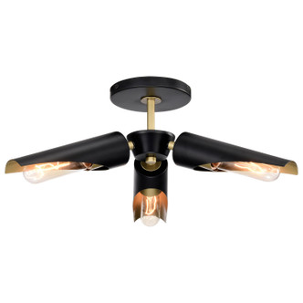 Marc Three Light Semi Flush Mount (60-7297)