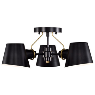 Baxter Three Light Semi Flush Mount (60-7384)