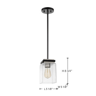 Crossroads One Light Mini Pendant (60-7650)