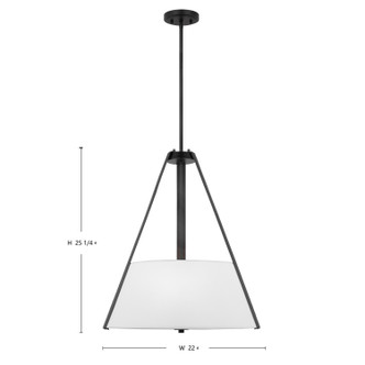 Brewster Three Light Pendant (60-7696)