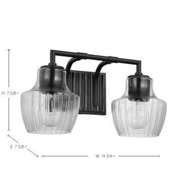 Destin Two Light Vanity (60-7702)
