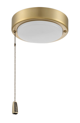Craftmade - LK2901-SB - LED Disk Fan Light Kit - Light Kit-Disk - Satin Brass