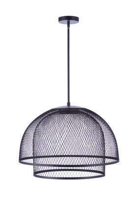 Craftmade - P1006FB-LED - LED Pendant - Sculptural Statement Pendants - Flat Black