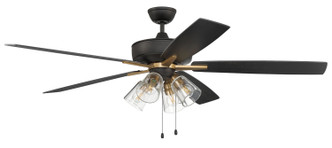 Super Pro 104 60" Ceiling Fan (S104FBSB5-60BWNFB)