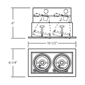 PAR20MULTI-GEN MULT,PAR20,TRM,2LT,50W,PT/BLK (TE162-0N)