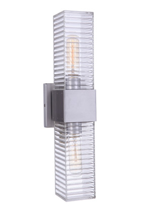 Ridge Two Light Outdoor Wall Mount (ZA4500-SA)