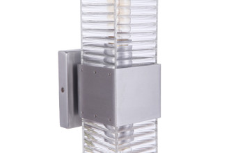 Ridge Two Light Outdoor Wall Mount (ZA4510-SA)