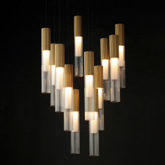 Reeds LED Pendant (E11019-144GLD)