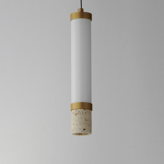 Travertine LED Pendant (E11051-01TVGLD)