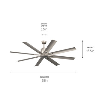 Breda 65"Ceiling Fan (310265NI)
