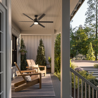 Kichler - 310765SBK - 65Ceiling Fan - Loa - Satin Black