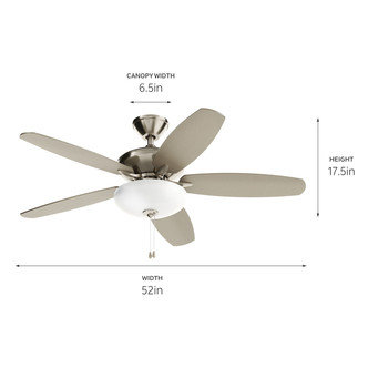 Renew Select 52"Ceiling Fan (330161BSS)