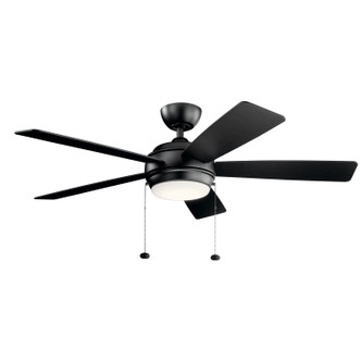 Kichler - 330174SBK - 52Ceiling Fan - Starkk - Satin Black