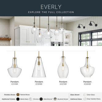 Everly One Light Pendant (42047NBR)