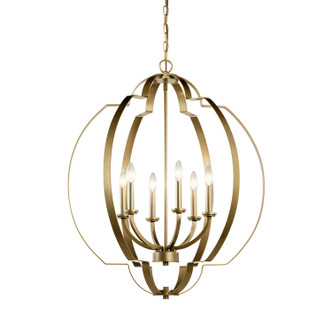 Voleta Six Light Foyer Chandelier (42139NBR)