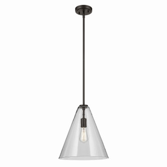 Kichler - 42200OZ - One Light Pendant - Everly - Olde Bronze