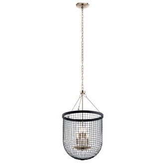 Kichler - 42376BK - Six Light Pendant - Byatt - Black