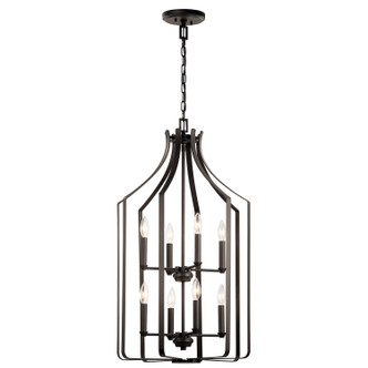 Kichler - 42498OZ - Eight Light Foyer Chandelier - Morrigan - Olde Bronze