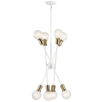 Armstrong Eight Light Chandelier (43118WH)