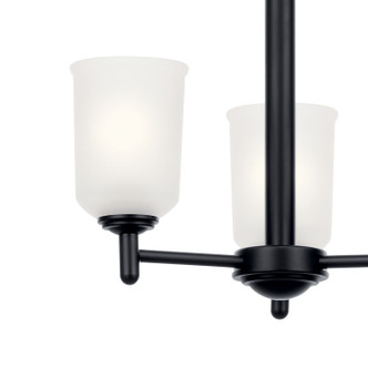 Shailene Three Light Mini Chandelier (43670BK)