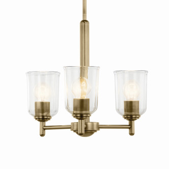 Shailene Three Light Mini Chandelier (43670NBRCLR)