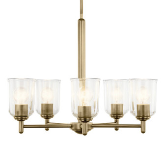 Shailene Five Light Chandelier (43671NBRCLR)